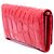 Cartera con cadena Miu Miu de charol rojo con relieve de cocodrilo Roja - vista 2