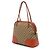 Borsa Tote Gucci Bree Dome Media in Canvas GG Beige - vista 2