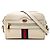 Gucci White Mini Calfskin Web Ophidia Crossbody