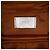 Borsa Bowling Versace in pelle metallizzata argento con etichetta - vista 5