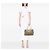 Borsa Tote Gucci Sukey in tela GG beige - vista 5