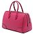 Borsa Boston Gucci in vitello lucido rosa con diamanti - vista 2