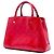 Louis Vuitton Red Monogram Vernis Montaigne BB Rouge - vue 2