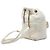 Saint Laurent White Chevron Tweed Monogram Joe Backpack - vista 2