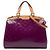 Louis Vuitton Purple Monogram Vernis Brea GM Porpora