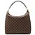 Louis Vuitton Brown Damier Ebene Portobello PM Marrone