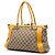Borsa Satchel Gucci Bella in tela GG beige - vista 2