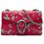 Borsa a tracolla Gucci Dionysus Medium GG Supreme Arabesque Rossa Rosso