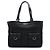 Sac cabas Gucci Abbey en nylon GG noir avec anneau en D