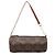 Louis Vuitton Brown Monogram Papillon Pochette Castaño