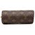 Louis Vuitton Brown Monogram Papillon Pochette Castaño - vista 3
