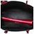 Prada Borsa Satchel Doppia Grande in Pelle Saffiano Rossa Rosso - vista 4