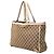 Gucci Abbey D Ring Tote aus beigem GG Canvas - Ansicht 2