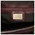 Borsa Fendi Red Leather Doctor B Rosso Bordò - vista 5