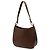 Borsa a tracolla Burberry in pelle marrone Marrone scuro - vista 2