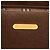 Borsa a tracolla Burberry in pelle marrone Marrone scuro - vista 5