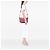 Gucci Borsa a Tracolla Rosa Stampa GG - vista 6