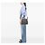 Borsa a tracolla Dior Black Diorissimo Trotter Canvas Nero - vista 7