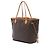 Louis Vuitton Brown Monogram Neverfull MM Braun - Ansicht 2
