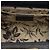 Gucci Bolso Bandolera Guccissima Bee Padlock Small Negro - vista 4