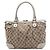 Sac Satchel Gucci Beige GG Canvas Sukey