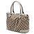 Sac Satchel Gucci Beige GG Canvas Sukey - vue 2