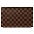 Louis Vuitton Brown Damier Ebene Neverfull MM Pouch