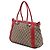 Gucci Bella Satchel aus beigem GG Canvas - Ansicht 2