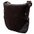 Borsa a tracolla Gucci Pelham in camoscio marrone GG borchiata Marrone scuro - vista 2