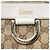 Borsa a tracolla Gucci Abbey D Ring in tela GG beige - vista 5