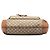Borsa a tracolla Gucci Marrakech in tela GG beige - vista 3