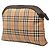 Clutch Burberry Beige Haymarket Check Canvas - vista 2