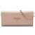 Portafoglio con catena Prada Beige Saffiano