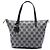 LOEWE Anagram beschichtete Canvas Tote in Grau Braun