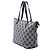 LOEWE Anagram beschichtete Canvas Tote in Grau Braun - Ansicht 2