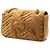 Borsa a tracolla Gucci GG Marmont in velluto matelassé marrone Medium Marrone chiaro - vista 2