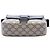 Borsa a tracolla con patta Gucci Beige GG Supreme - vista 3