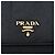 Prada Black Saffiano Geldbörse mit Riemen Schwarz - Ansicht 5