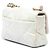 Chanel 19 Flap Medium em Lambskin Iridescente Branca Branco - vista 2
