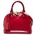 Louis Vuitton Red Monogram Vernis Alma BB Rot