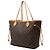 Louis Vuitton Brown Monogram Neverfull MM Marrone - vista 2