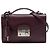 Bolsa Satchel Prada Red Saffiano Lux Sound Lock Vermelho Bordeaux