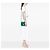 Prada Bolsa Crossbody em Tessuto Verde Impuntu com Corrente - vista 6
