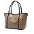 Borsa Tote Gucci Beige GG Crystal Joy - vista 2