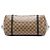 Borsa Tote Gucci Beige GG Crystal Joy - vista 3