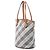 Burberry Blue Nova Check Canvas Tote Blau Hellblau - Ansicht 2