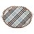 Burberry Blue Nova Check Canvas Tote Blau Hellblau - Ansicht 3