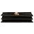 Borsa Saint Laurent Cassandra con chiusura monogramma in camoscio nero e pelle di vitello - vista 3