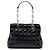 Dior Lady Dior Soft Shopping Tote Medium aus schwarzem Lackleder Cannage