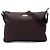 Borsa a tracolla Gucci in nylon GG marrone Marrone scuro